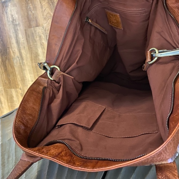 We The Free Rockport Weekender Overnight/Oversized Leather Bag NWOT - Picture 8 of 8